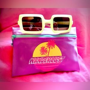 ✈️ Ipsy “Wonderlust” Wallet & Funglasses Combo